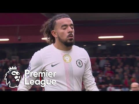 Malo Gusto sent off against Nottingham Forest | Premier League | NBC Sports