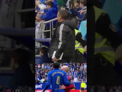 Penalty save #goalkepper #aaronescandell #celebrate #realoviedo #laligaeasports #soccer #oviedo