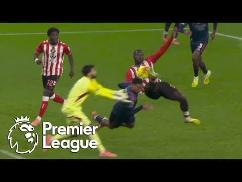Brian Brobbey snatches Sunderland's 94TH-MINUTE EQUALIZER v. Arsenal | Premier League | NBC Sports