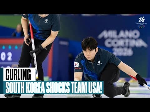 Team USA curling drops to 4-2 with loss to South Korea