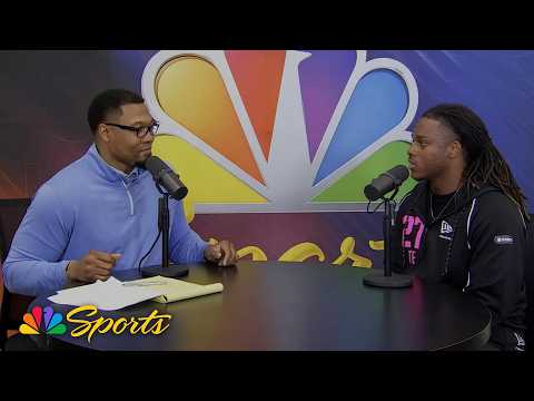 Ole Miss tight end Dae'Quan Wright excited to show off speed at combine | NFL on NBC