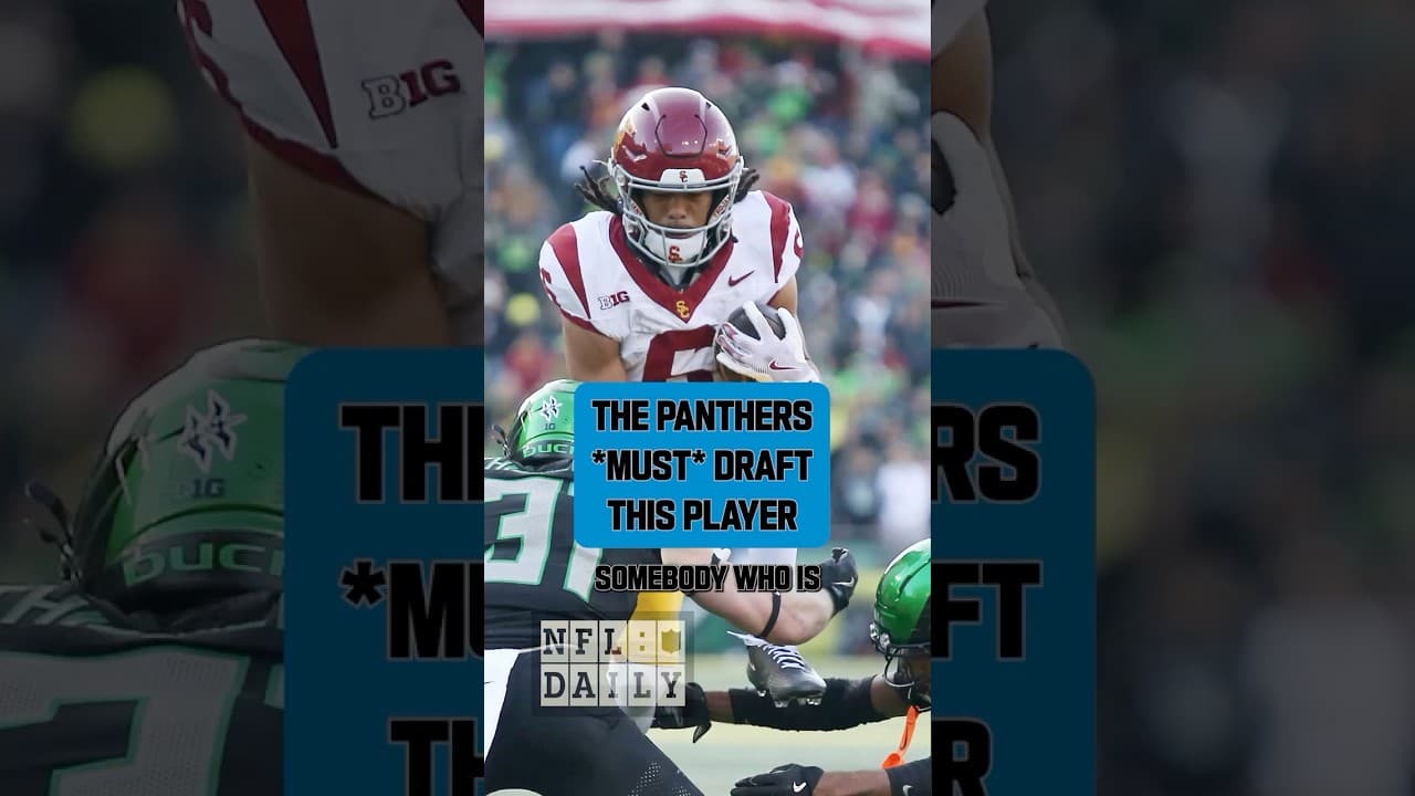 The Carolina Panthers NEED to Draft this Playmaker | NFL Daily