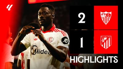 Sevilla FC vs Atlético de Madrid (2-1) LALIGA | Resumen
