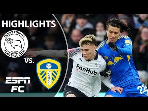 Derby County vs. Leeds United | FA Cup Highlights | ESPN FC