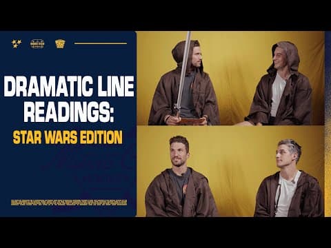 Dramatic Line Readings: Star Wars Edition with Josi and Skjei
