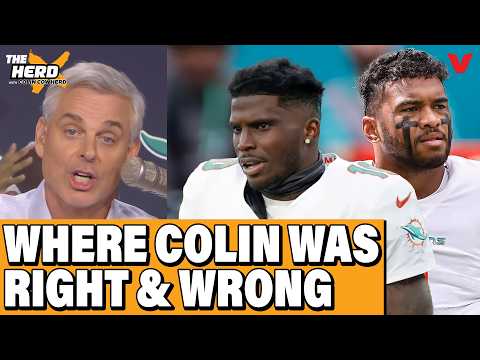 What Colin Cowherd got RIGHT & WRONG: Tyreek Hill, Dolphins, Travis Hunter, Seahawks | HERD NFL