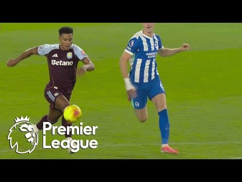 Ollie Watkins blasts Aston Villa level at 2-2 with Brighton | Premier League | NBC Sports