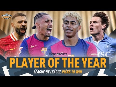 PLAYER OF THE YEAR: Premier League, Serie A & La Liga | LAMINE YAMAL v RAPHINHA | Morning Footy 🤩