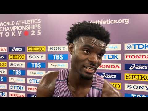 Jacory Patterson Says Confidence Is “At 120%” After 43.90 In Heats At 2025 Tokyo World Championships