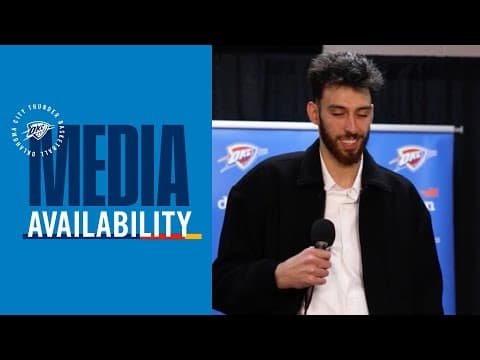 Chet Holmgren on Shai's clutch-time run in the comeback win | Post Game Media | November 9, 2025