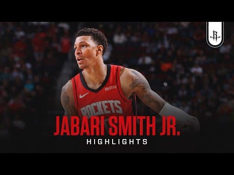 Jabari Smith Jr. (18 points) Highlights vs. Chicago Bulls