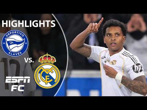 MBAPPE & RODRYGO SCORE 👏 Alaves vs. Real Madrid | LALIGA Highlights | ESPN FC