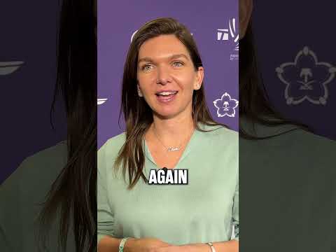Catching up with the legendary Simona Halep at the WTA Finals 🎤 #tennisplayer #tennis #wtafinals