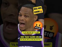 Russ was FUMING after he got a TECH🤨