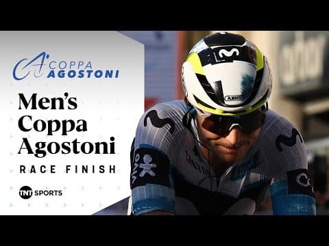 DELIVERS AGAIN! 🔥 | 2025 Men's Coppa Agostoni Final KM's | TNT Sports Cycling