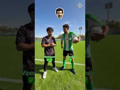 GUESS THE PLAYER w/ FORNALS, LLORENTE, Marc ROCA and @ViperSport18 👤⚽ #shorts #realbetis