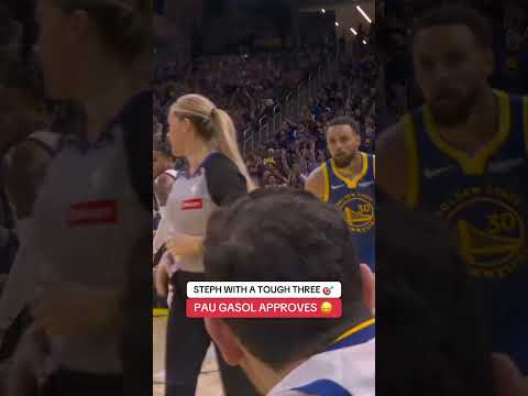 Steph gets the nod of approval from Pau Gasol 🔥