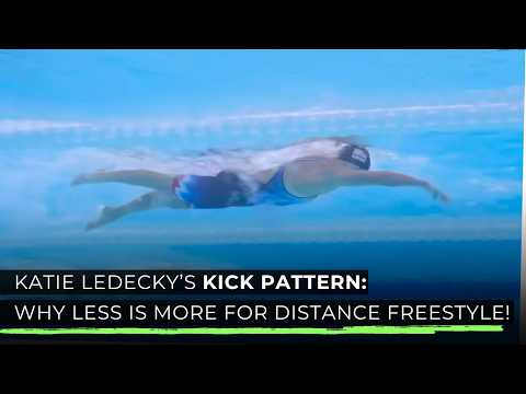 Katie Ledecky’s Kick Pattern: Why Less is More for Distance Freestyle!