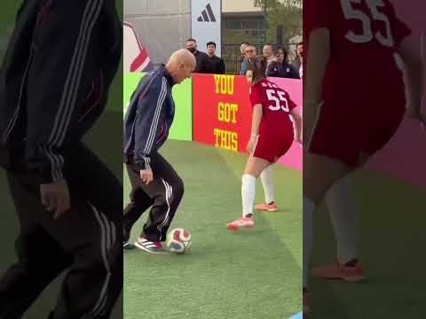 Zizou's magic remains intact 🪄⚽️ (via @marcelo_botines/IG)