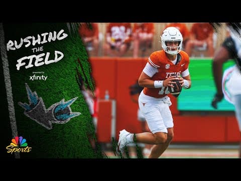 Arch Manning bounces back in ‘huge improvement’ vs. San Jose State | Rushing The Field | NBC Sports