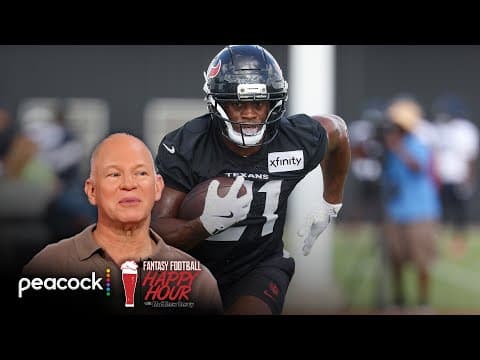 Debating Chubb's ability to succeed in Texans offense | Fantasy Football Happy Hour | NFL on NBC