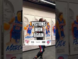 PLAY THE SONG for the OT dub #NBA #detroitpistons