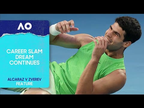 Carlos Alcaraz v Alexander Zverev | Mini Match | Australian Open 2026