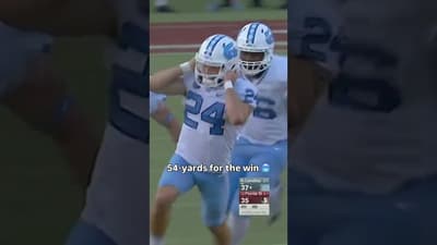 For the upset 🤩 #unctarheels #uncfootball #accfootball #collegefootball #football #sports #fb