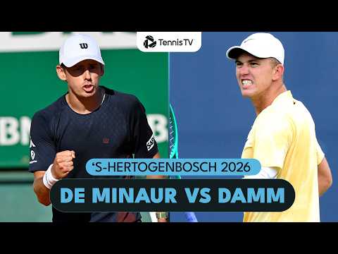 Alex de Minaur Battles Martin Damm 💪  | ‘s-Hertogenbosch 2026 Match Highlights