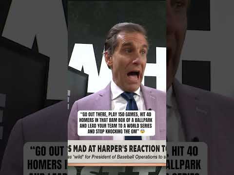 Mad Dog WENT OFF on Bryce Harper 😳