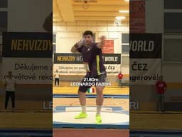 Came for the throw, stayed for the celebration 👈👈 #shotput #sports #europeanathletics #italy