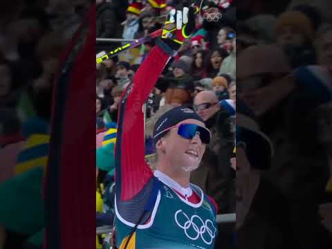 Johan-Olav Botn wins gold for Team Norway in the #Biathlon men's 20km! 👏