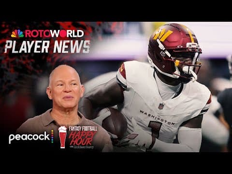Washington Commanders' Deebo Samuel a fantasy must-start | Fantasy Football Happy Hour | NFL on NBC