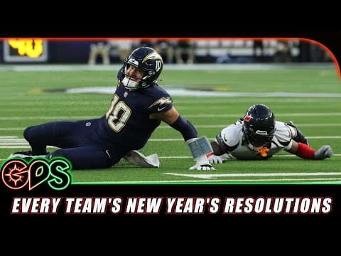 Every NFL Team's New Year's Resolutions