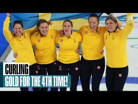 Sweden holds off Switzerland for women's curling gold