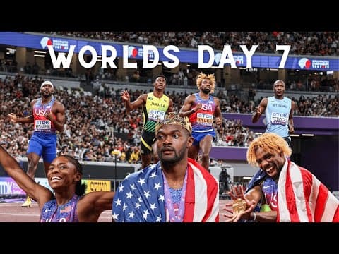 Worlds Day 7: Noah Lyles, Rai Benjamin, Femke Bol, and Melissa Jefferson-Wooden win gold