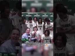 The Rizzler is with Wagner’s MBB team 😂 (via Wagner_MBB/x)