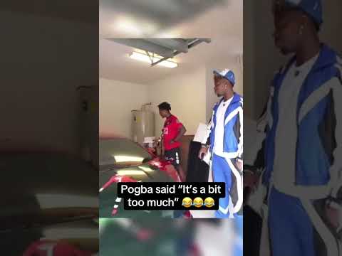 Paul Pogba wasn’t impressed 🤣 (via @IShowSpeed/TT)