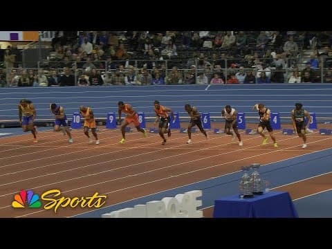 Jamaica’s Ackeem Blake races to men’s 60m victory at the 2026 Millrose Games | NBC Sports