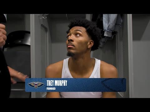 Trey Murphy interview | Pelicans-Mavericks Postgame 11/5/2025