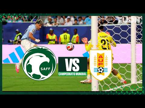 Maxi Araujo rescata el empate para Uruguay ante Arabia Saudita