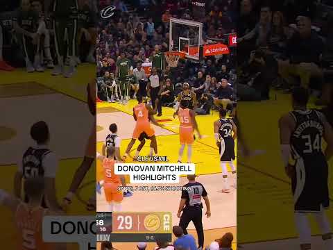 🕷️ Spida madness. #donovanmitchell #cavs #nba