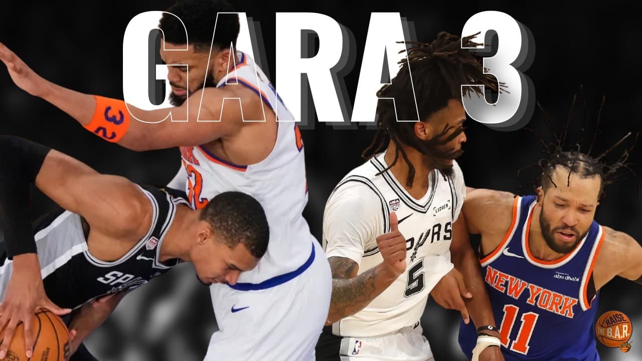 Il MADISON SQUADRE GARDEN  infiamma le FINALS NBA - REACTION a GARA 3 tra SPURS e KNICKS
