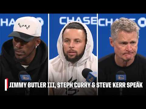 BATMAN & ROBIN 🤝 How Jimmy Butler III & Steph Curry are LEANING ON EACH OTHER 👏 | NBA on ESPN