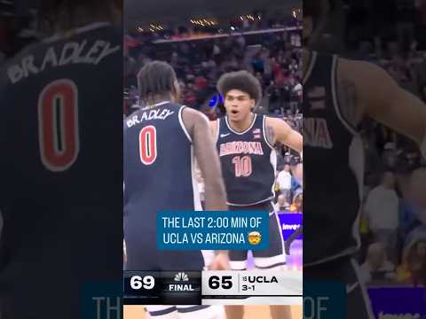 The ending to Arizona-UCLA was WILD 🍿
