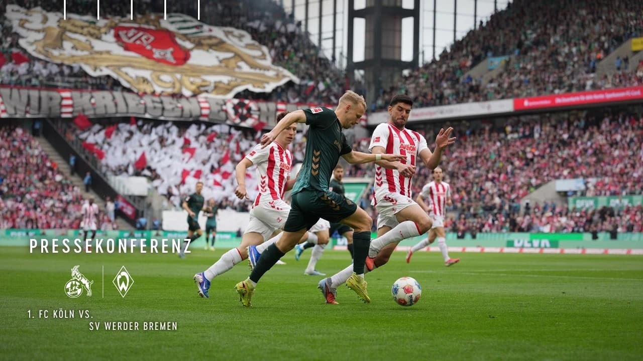 1. FC KÖLN VS. SV WERDER BREMEN I PRESSEKONFERENZ