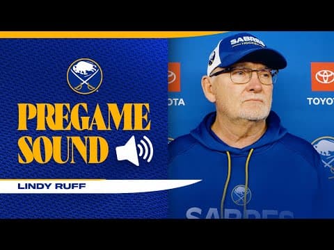 "He'll Be Out For A Bit" | Lindy Ruff On Alex Lyon Injury Update | Buffalo Sabres