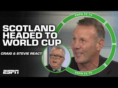 Steve Nicol & Craig Burley REACT to Scotland QUALIFYING for the 2026 FIFA World Cup | ESPN FC