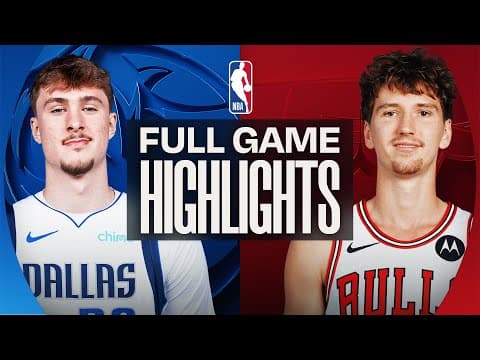 MAVERICKS at BULLS | FULL GAME HIGHLIGHTS | January 10, 2026