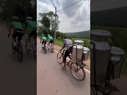 Daily commute, World Champs edition 🇷🇼 #shorts #ridecannondale #bike #bikes